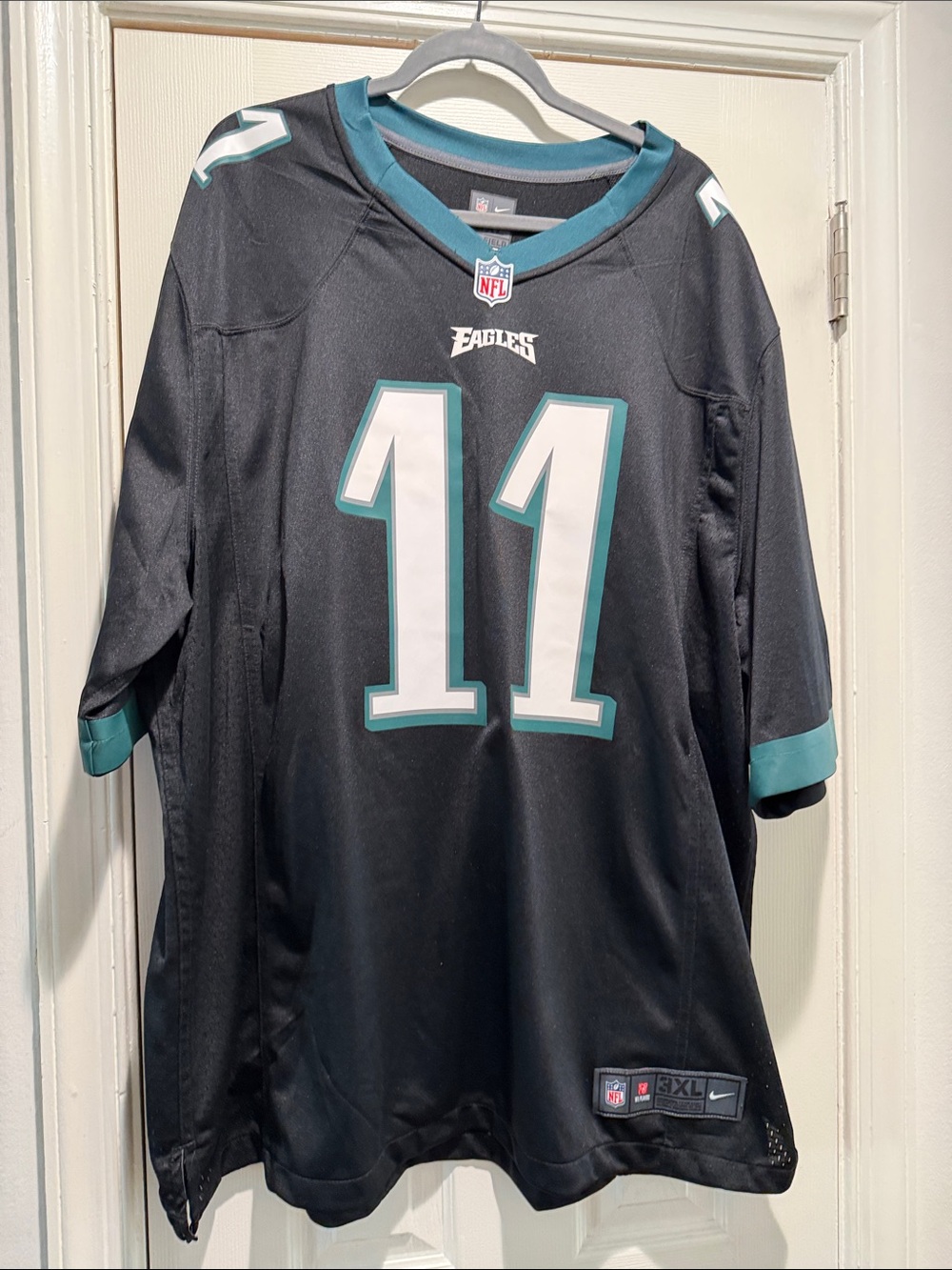 NFL Philadelphia Eagles #11 Black Men’s Jersey